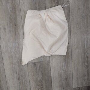 Forever 21 White Asymmetrical Tube Top